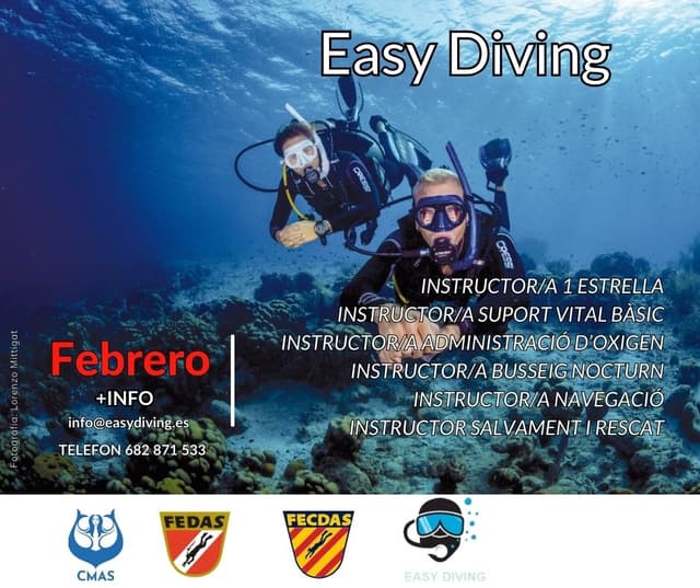 Instructor de Buceo 1 Estrella